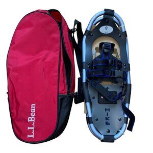 Yukon Charlies 8x21 Snowshoes Aluminum Winter Hiking w/ L.L. Bean Carrying Bag